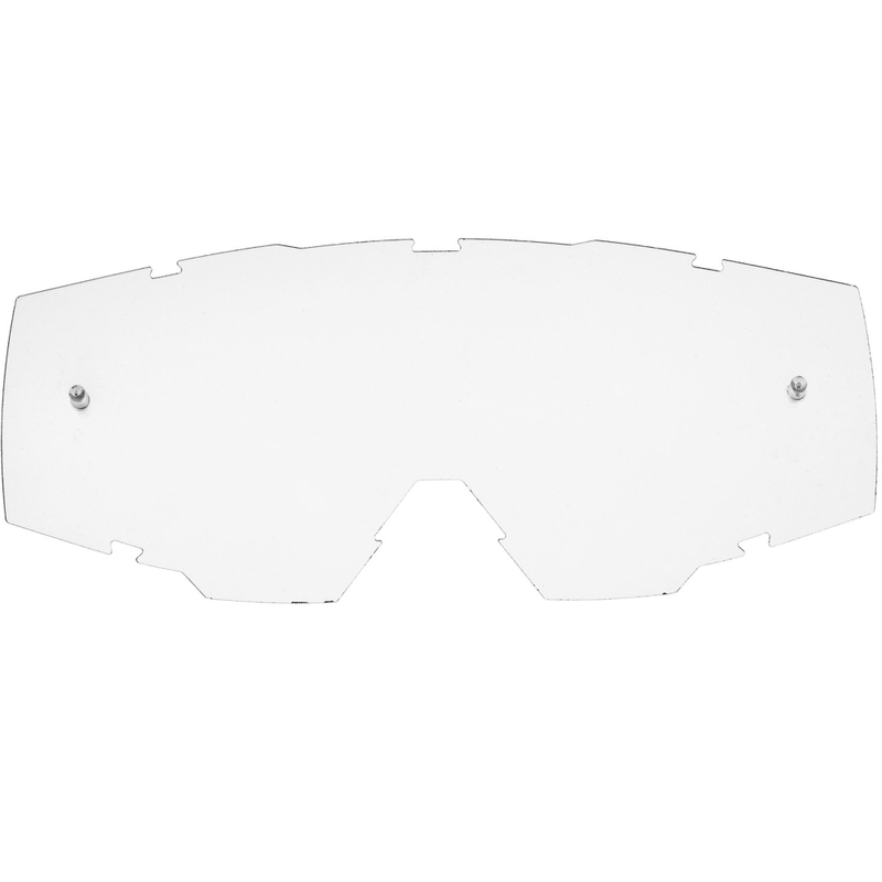 NOX Spectre motokrosa brilles ar caurspīdīgu vizieri