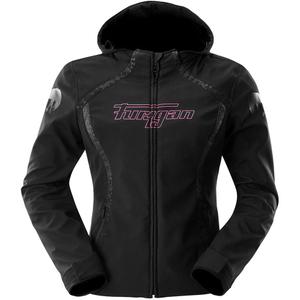 Furygan Skye sieviešu motocikla jaka melni rozā
