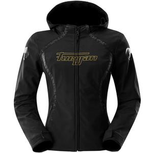 Furygan Skye sieviešu motocikla jaka melna-zelta krāsā