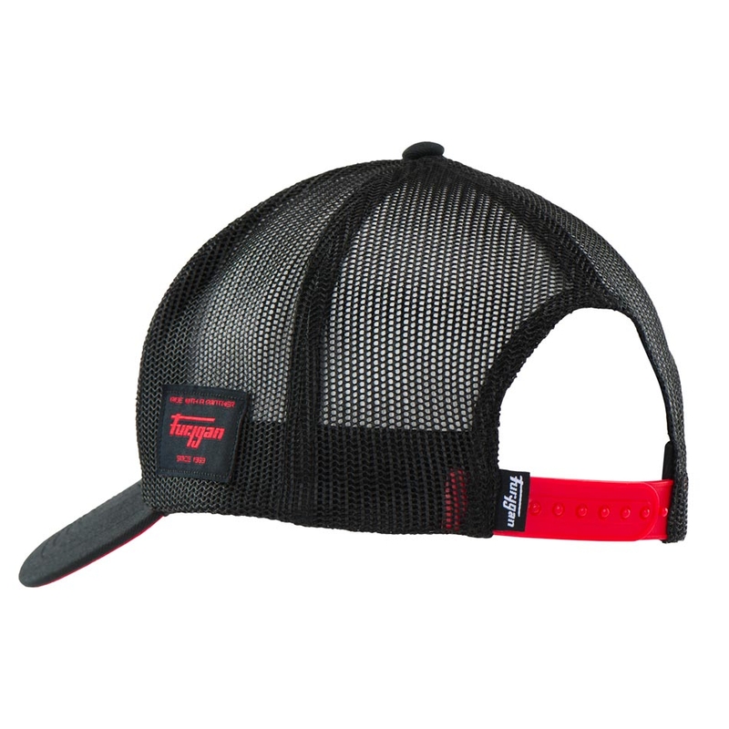 Furygan Trucker Rage cepure melna-balta-sarkana