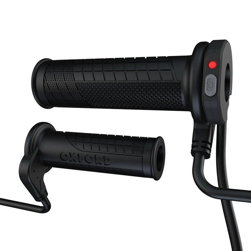 Oxford HotGrips Advanced Integrated Touring apsildāmie rokturi, melni