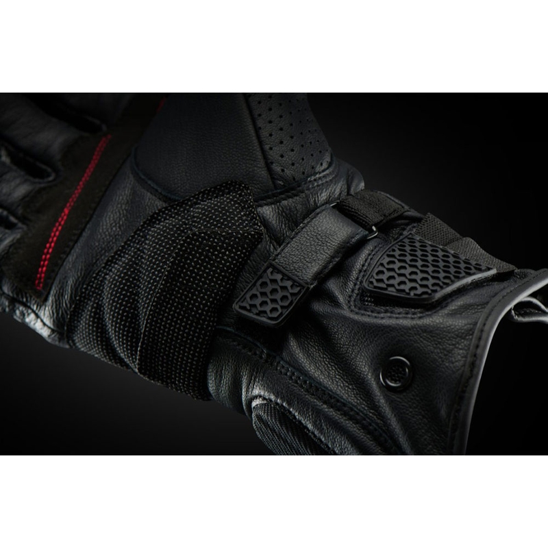 Furygan LR Nomad ventilējamie motocikla cimdi, melni