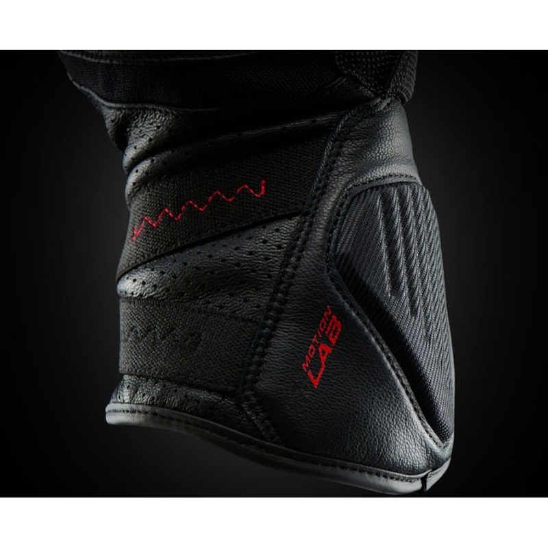 Furygan LR Nomad ventilējamie motocikla cimdi, melni