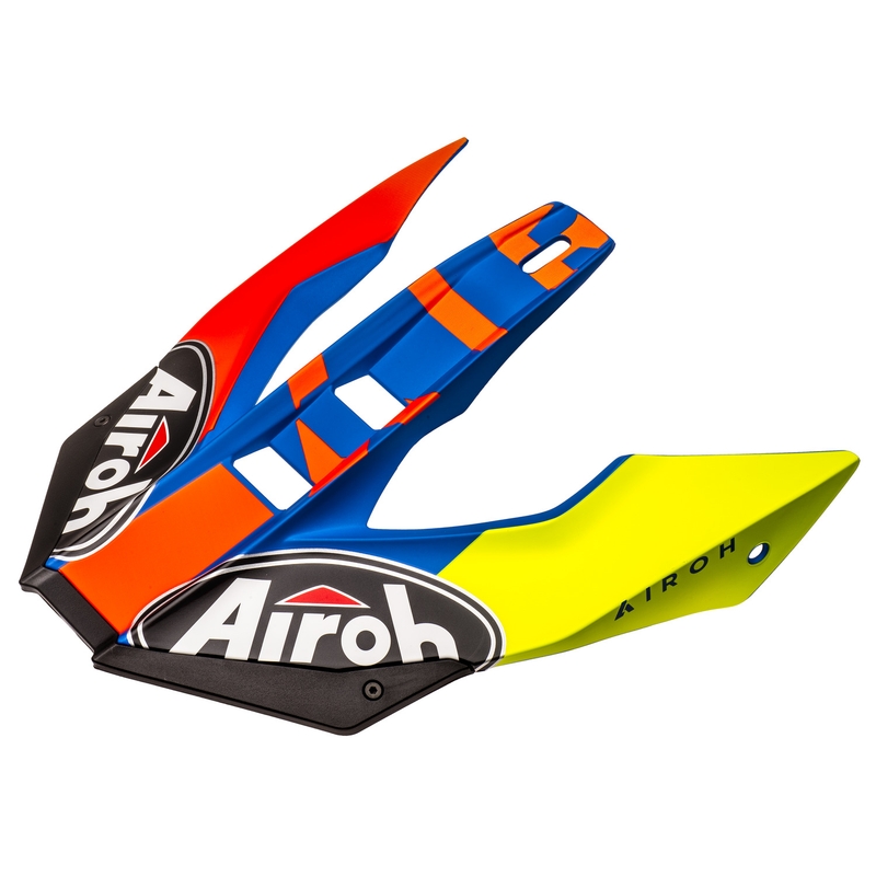 Motociklu ķiveru vizieris Airoh Twist 2.0 Lift matēts ciāns