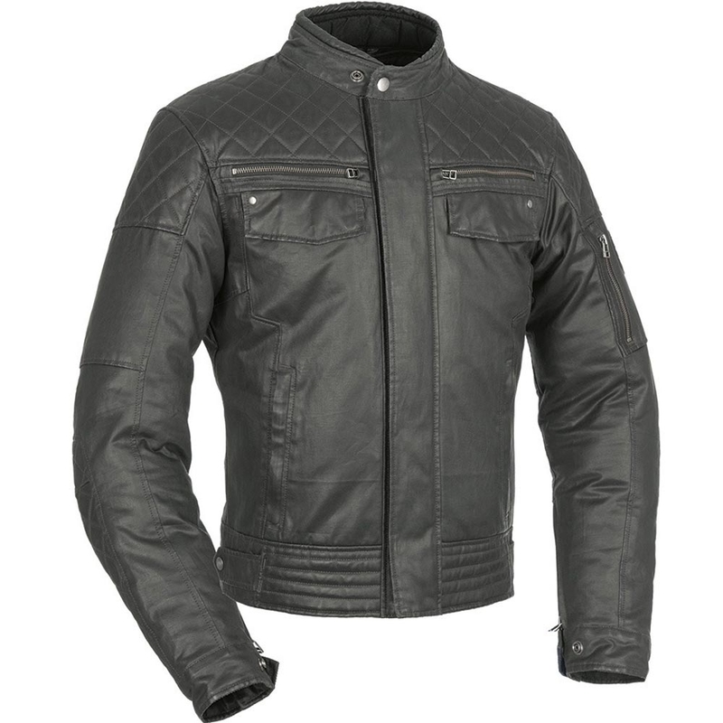 Oxford Hardy 2.0 motocikla jaka zaļa