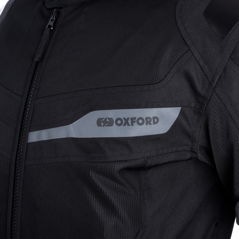 Oxford Dakar Air motocikla jaka melna