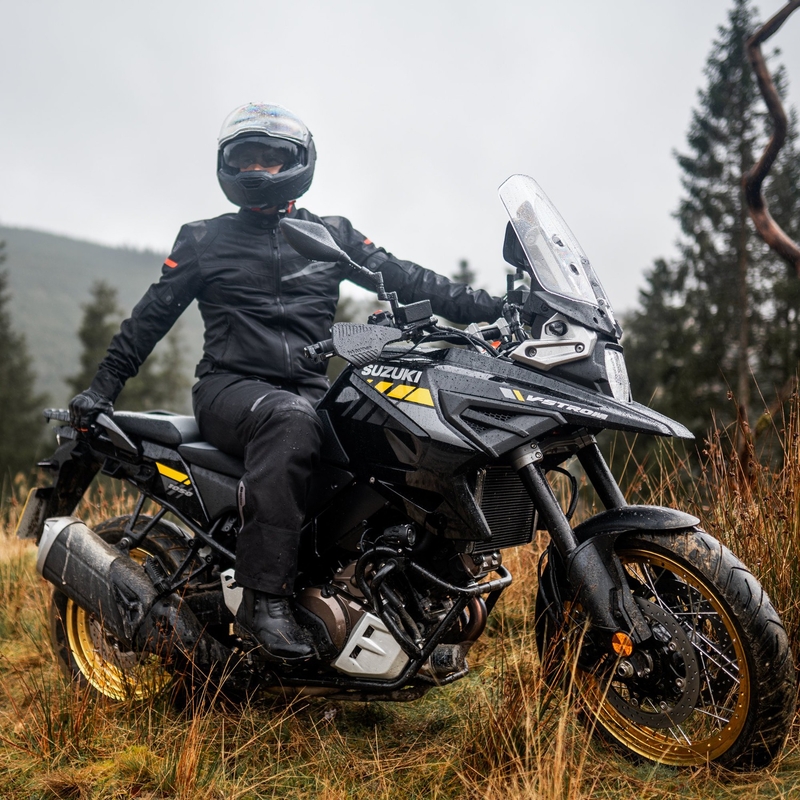 Oxford Dakar Air motocikla jaka melna
