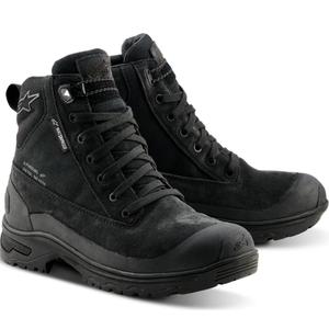 Alpinestars Judy ūdensnecaurlaidīgi sieviešu motociklu zābaki, melni