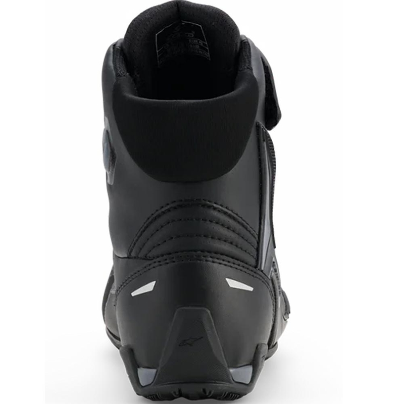 Alpinestars Faster-4 Drystar motociklu zābaki melni-tumši pelēki