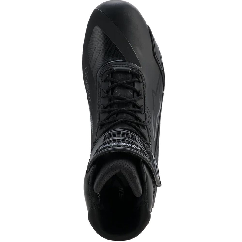 Alpinestars Faster-4 Drystar motociklu zābaki melni-tumši pelēki