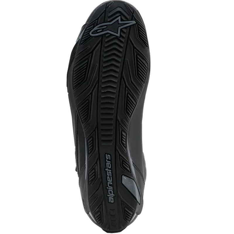Alpinestars Faster-4 Drystar motociklu zābaki melni-tumši pelēki