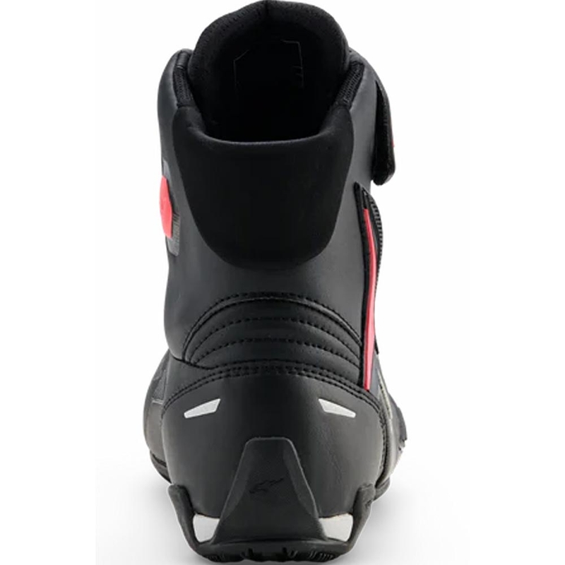 Alpinestars Stella Faster-4 Drystar sieviešu motocikla zābaki melni-pelēki-sarkani