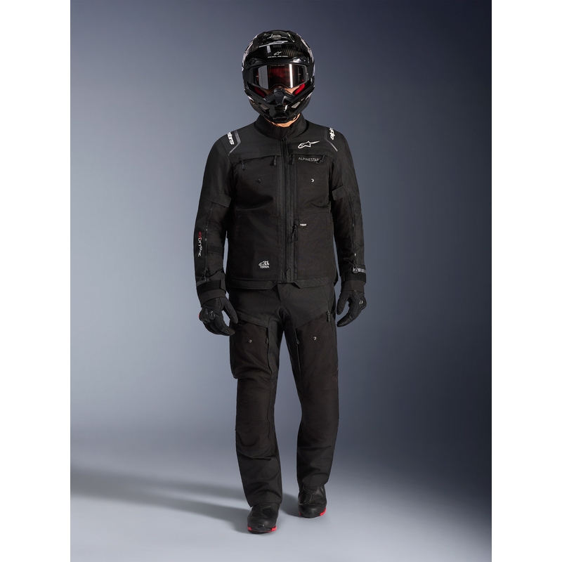 Alpinestars Cusco Drystar motocikla jaka melna