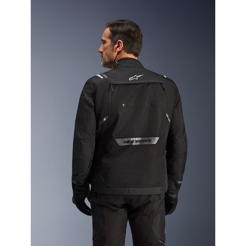 Alpinestars Cusco Drystar motocikla jaka melna
