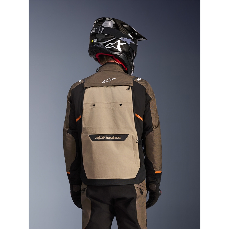 Alpinestars Cusco Drystar motocikla jaka brūna-melna