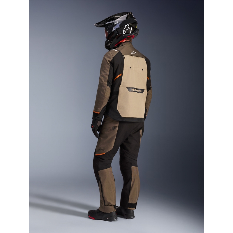 Alpinestars Cusco Drystar motocikla jaka brūna-melna
