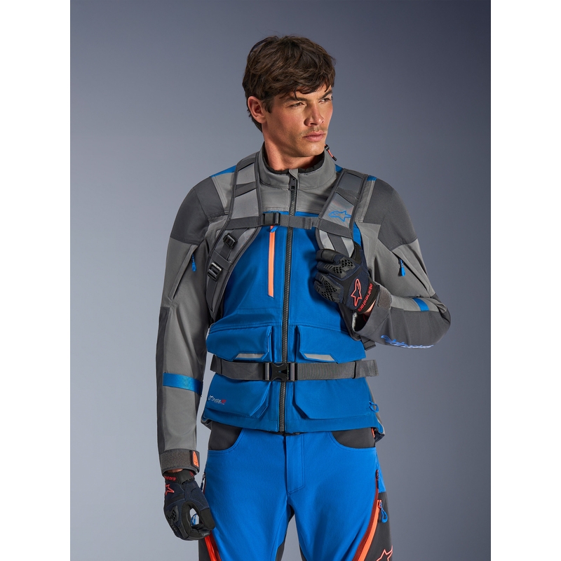 Alpinestars AT-15 motocikla mugursoma tumši pelēka-pelēkzila 15 l
