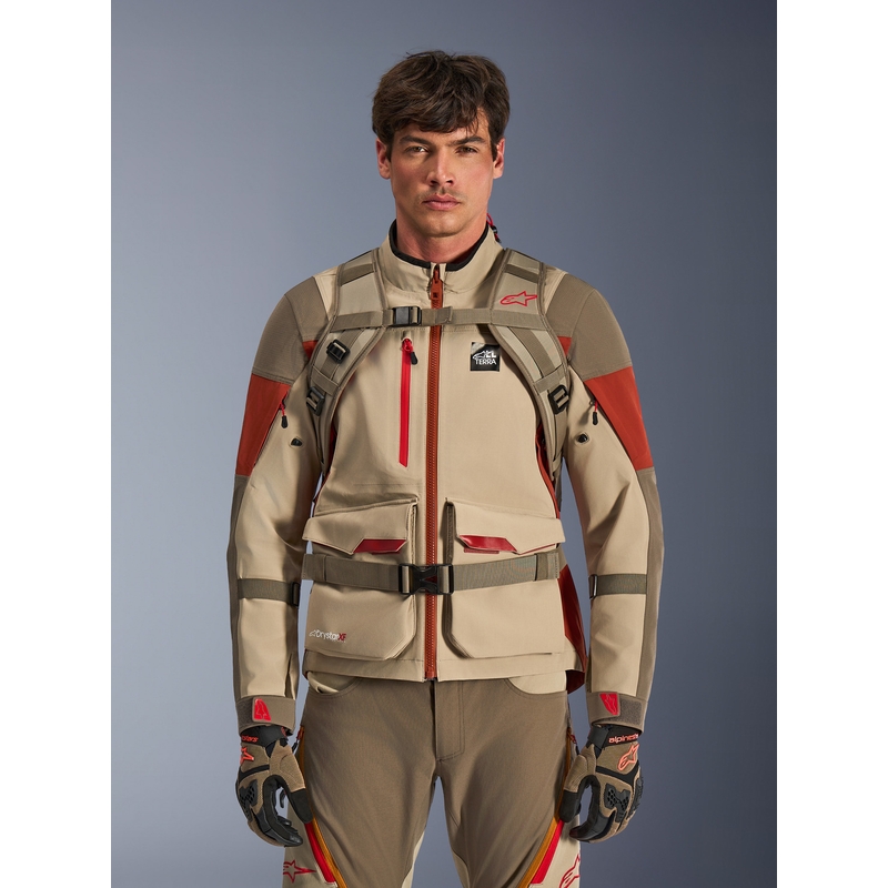 Alpinestars AT-15 motocikla mugursoma smilšu oranžā krāsā 15 l
