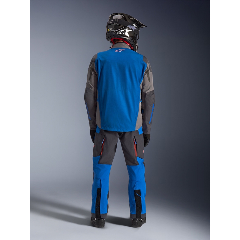 Alpinestars Maxdura Drystar XF motocikla jaka zila-tumši pelēka