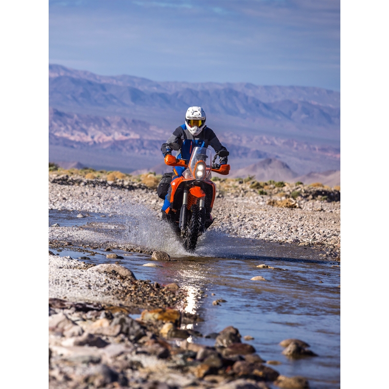 Alpinestars Maxdura Drystar XF motocikla jaka zila-tumši pelēka