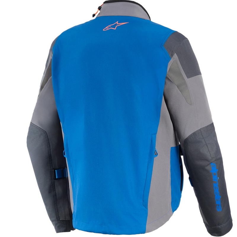 Alpinestars Maxdura Drystar XF motocikla jaka zila-tumši pelēka