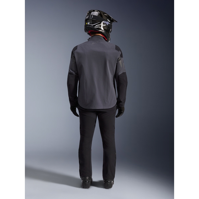 Alpinestars Maxdura Drystar XF motocikla jaka tumši pelēka-melna