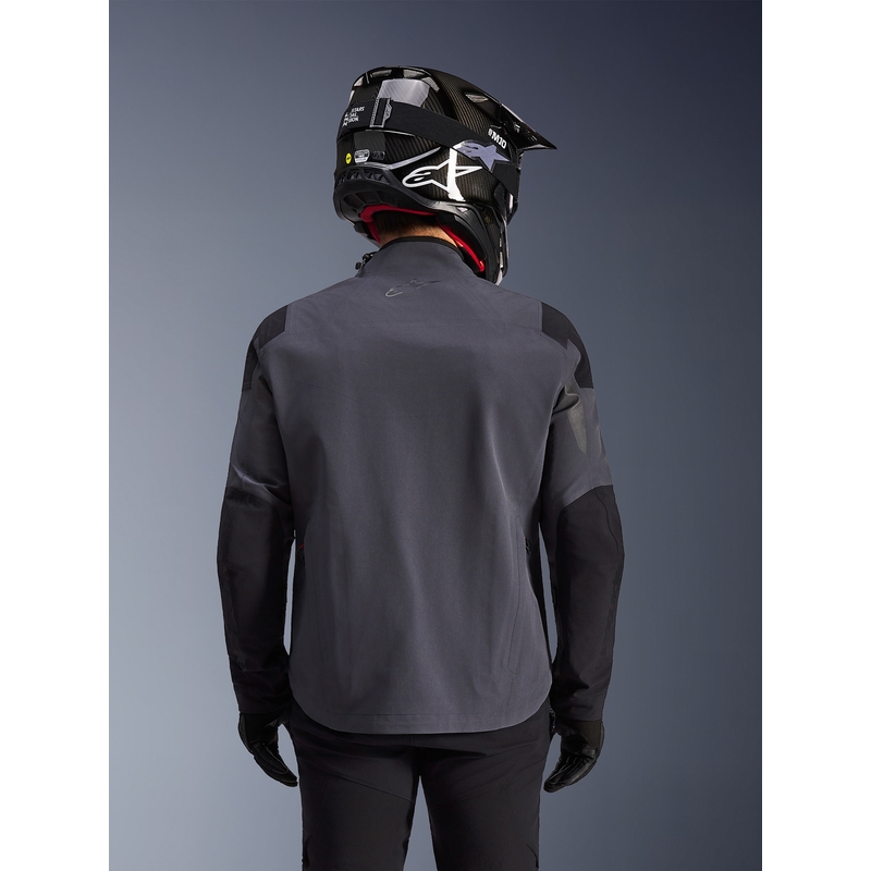 Alpinestars Maxdura Drystar XF motocikla jaka tumši pelēka-melna