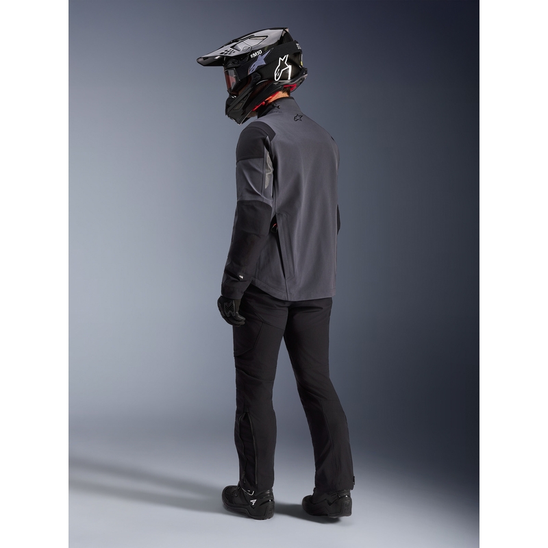 Alpinestars Maxdura Drystar XF motocikla jaka tumši pelēka-melna