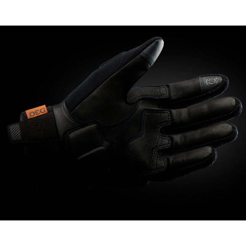 Furygan Jet D3O Evo motocikla cimdi melni-zaļi