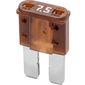 Plakanais drošinātājs MIKRO II 7,5 A 10 gab.