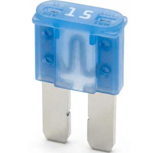 Plakanais drošinātājs MIKRO II 15 A 10 gab.