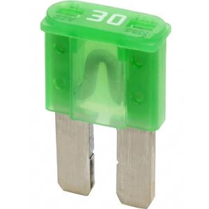 Plakanais drošinātājs MIKRO II 30 A 10 gab.