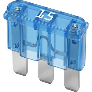 Plakanais drošinātājs MIKRO III 15 A 10 gab.