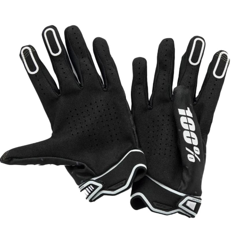 Motokrosa cimdi 100% Ridefit melni