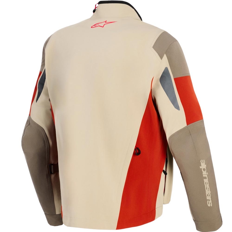 Alpinestars Maxdura Drystar XF motocikla jaka brūna-oranža