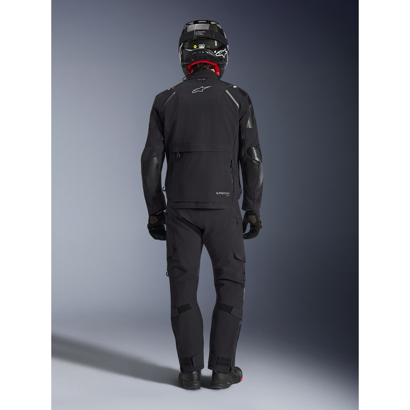 Alpinestars Andes PRO Drystar XF motocikla jaka melna-tumši pelēka