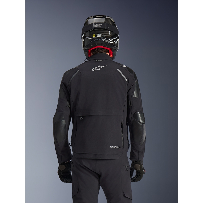 Alpinestars Andes PRO Drystar XF motocikla jaka melna-tumši pelēka