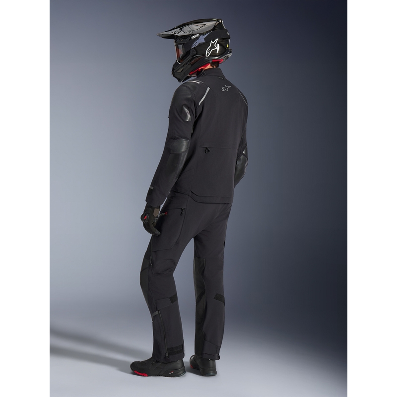 Alpinestars Andes PRO Drystar XF motocikla jaka melna-tumši pelēka