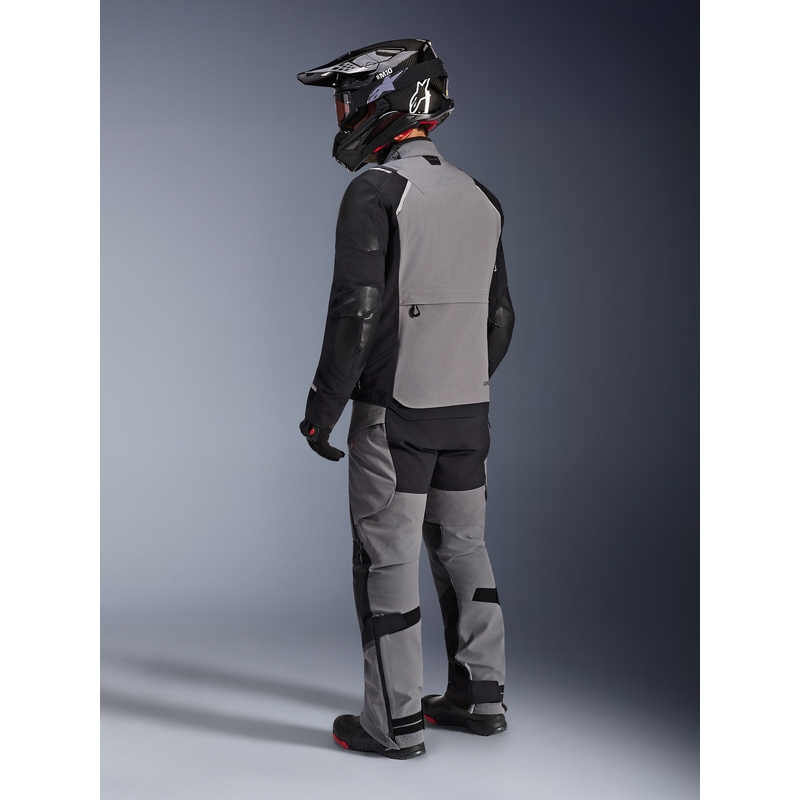 Alpinestars Andes PRO Drystar XF motocikla jaka, tumši pelēka-melna