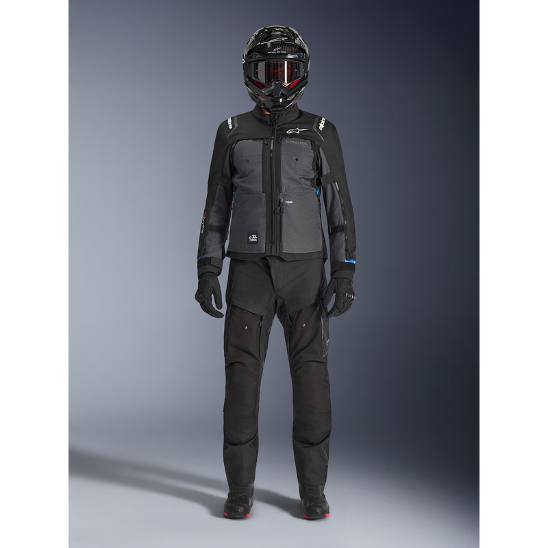 Alpinestars Cusco Drystar motocikla jaka melna-tumši pelēka