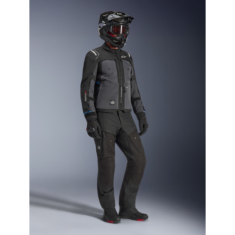 Alpinestars Cusco Drystar motocikla jaka melna-tumši pelēka