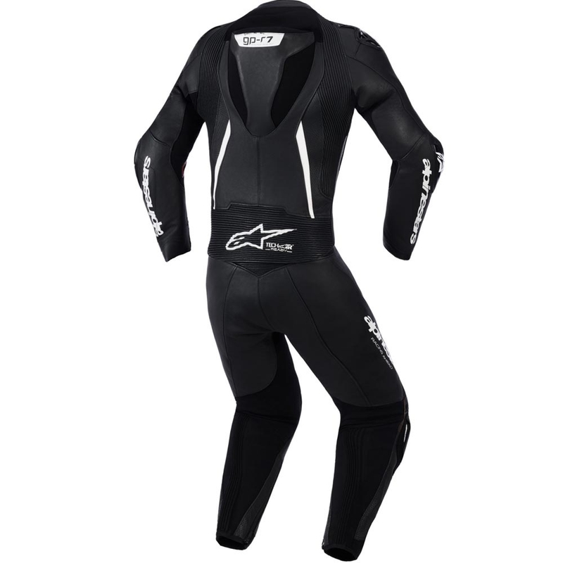 Alpinestars Stella GP-R7 sieviešu divdaļīgs ādas motocikla kombinezons, melns
