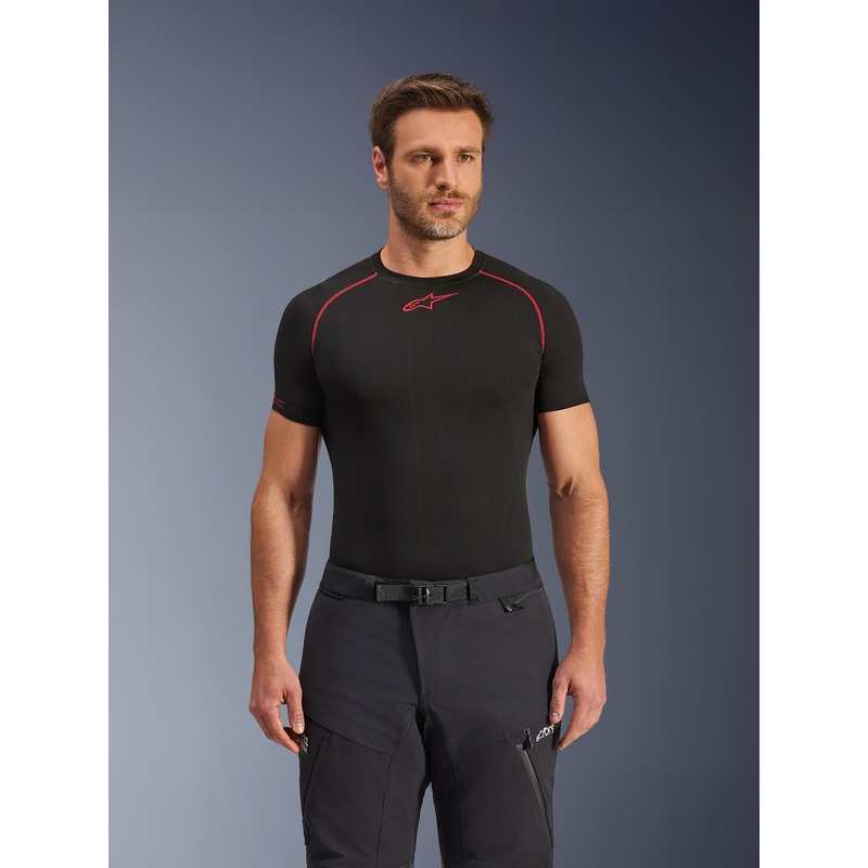Alpinestars Andes PRO Drystar XF motocikla bikses melnas-tumši pelēkas