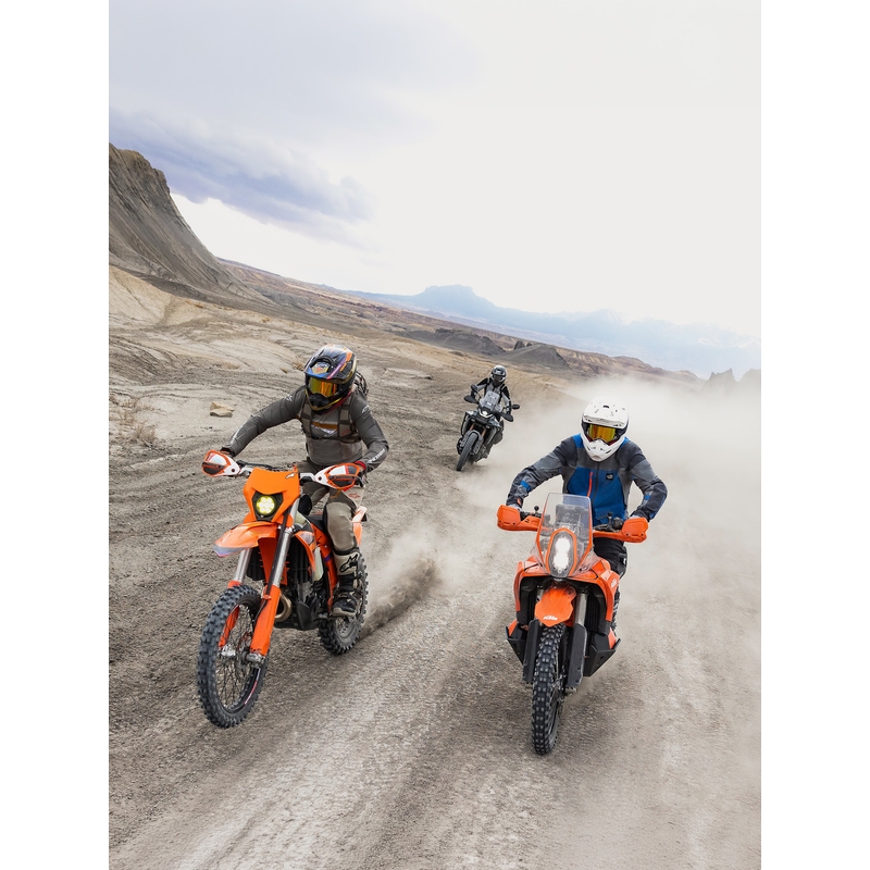 Alpinestars Maxdura Dual motocikla bikses zilas-tumši pelēkas-oranžas