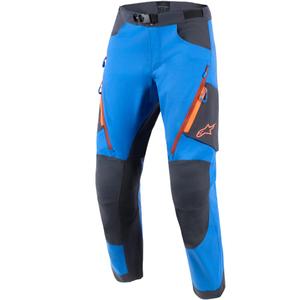 Alpinestars Maxdura Dual motocikla bikses zilas-tumši pelēkas-oranžas