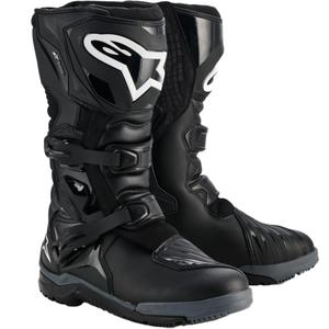 Alpinestars Corozal V2 Adventure Drystar motocikla zābaki, melni