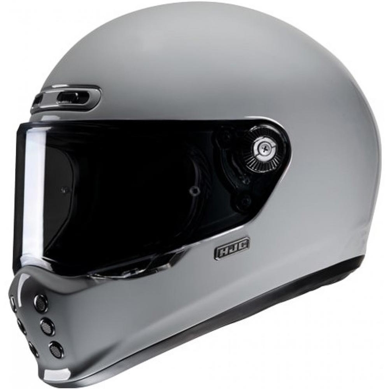 Integrēta motocikla ķivere HJC V10 Solid n. pelēka