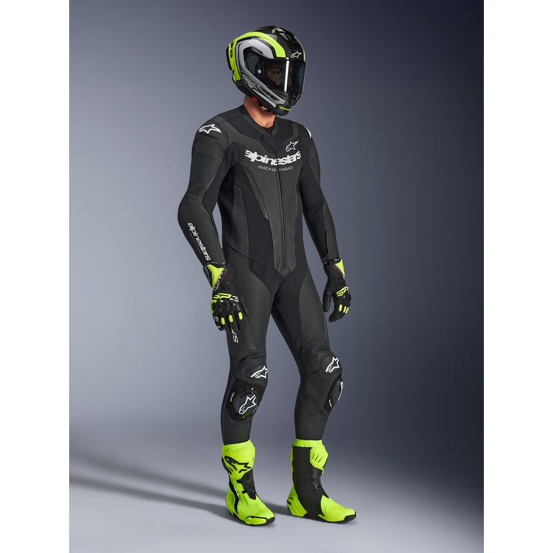 Alpinestars GP FORCE V2 viendaļīgs motocikla kombinezons melns-balts