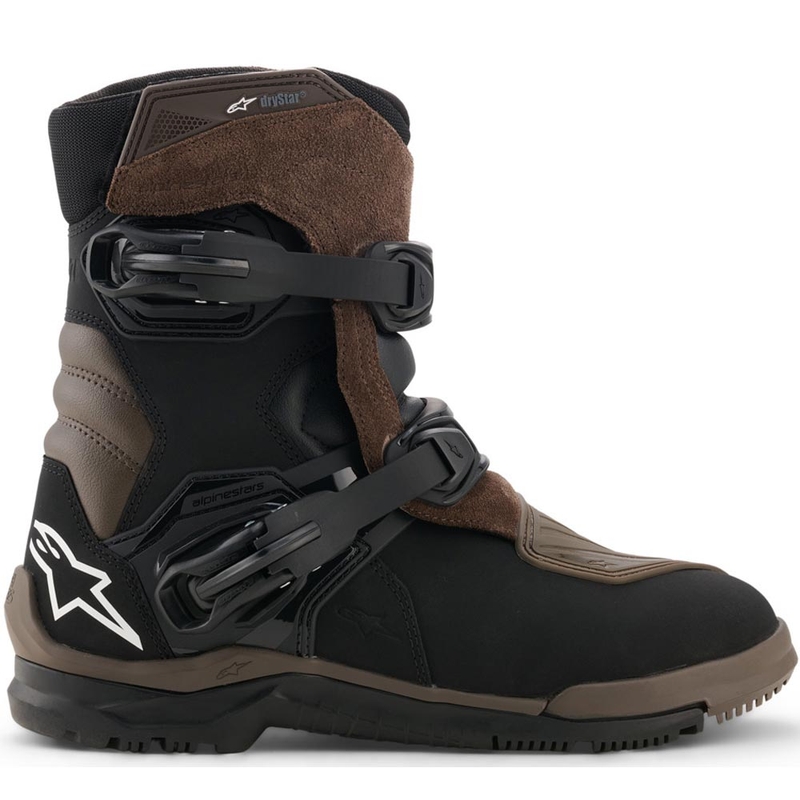 Alpinestars Belize V2 Drystar motociklu zābaki brūni melni