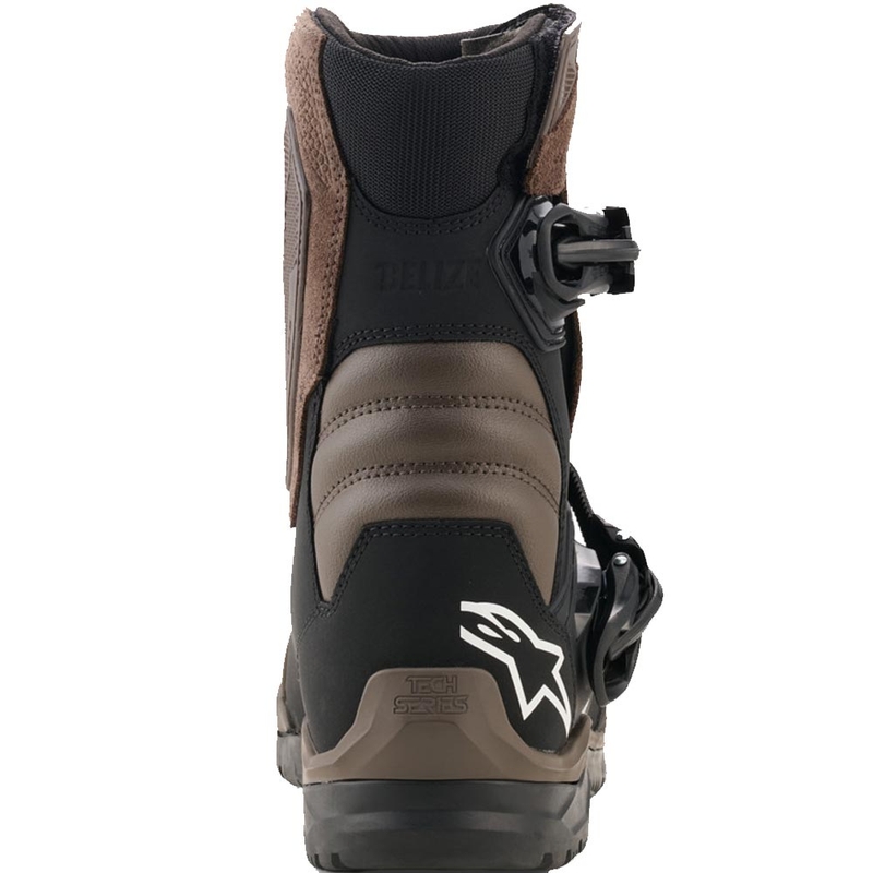 Alpinestars Belize V2 Drystar motociklu zābaki brūni melni